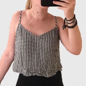 PacSun Kendal & Kylie Gingham Crop Top